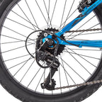 Huffy Kids Hardtail Mountain Bike for Boys, Stone Mountain 20 In. 6-Speed, Metallic Cyan (73808)