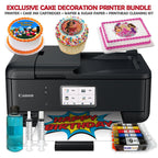 Canon PIXMA Cake Image Printer, Edible Ink Cartridges, Wafer &amp; Sugar Sheets Bundle