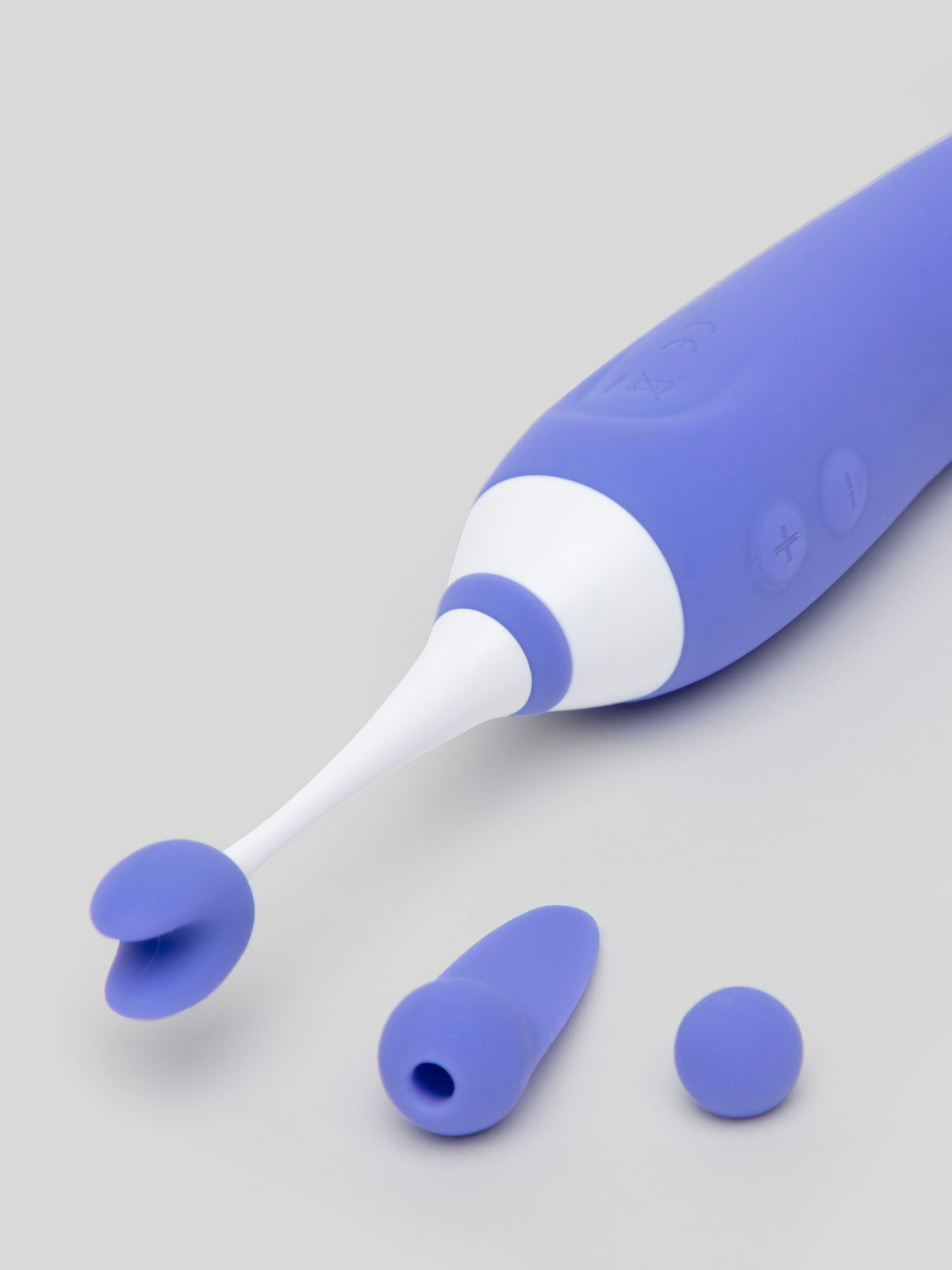 Lovense Hyphy App-Controlled Dual-End High-Frequency Clitoral Vibrator, Purple