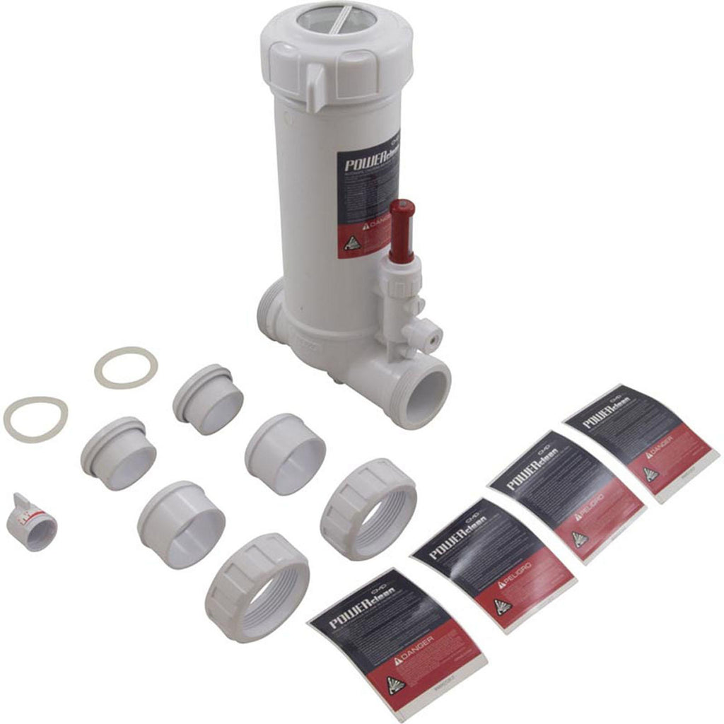 Custom Molded Products Chlorinator, CMP, PowerClean Ultra, with Clear Glass Lid
