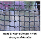Children protective netting 12mm/12cm Climbing Rope Net Stairs Safety Netting Outdoor Training Development Protection Net Balcony Anti-fall Net，suitable For Entertainment Venues, Outdoor stairs Safety