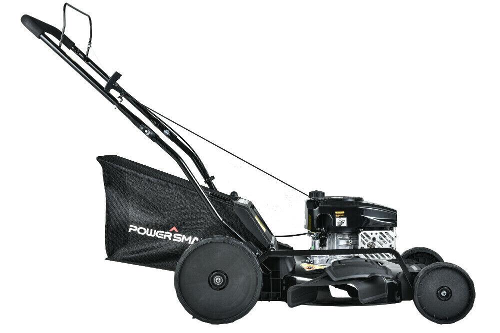 Gas Push Lawn Mower Outdoor Power Compact Lightweight 21in 3-N-1 170cc