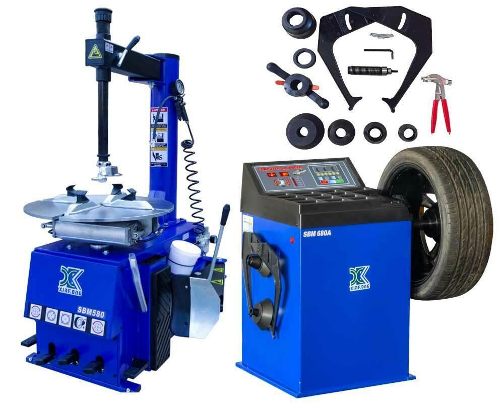 1.5 HP Tire Changer Wheel r Machine Combo Rim Clamp 580- 680