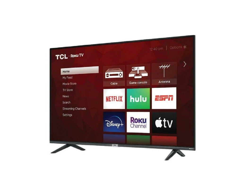 tcl 50" 4-series 4k uhd smart built-in roku streaming led tv 50s435