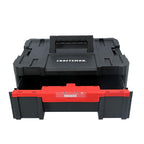 VERSASTACK Tool Box, 16.9 In. Single Deep Drawer Plastic Tool Box Organizer, Heavy Duty 16.5 Lb. Load Capacity (CMST17803)