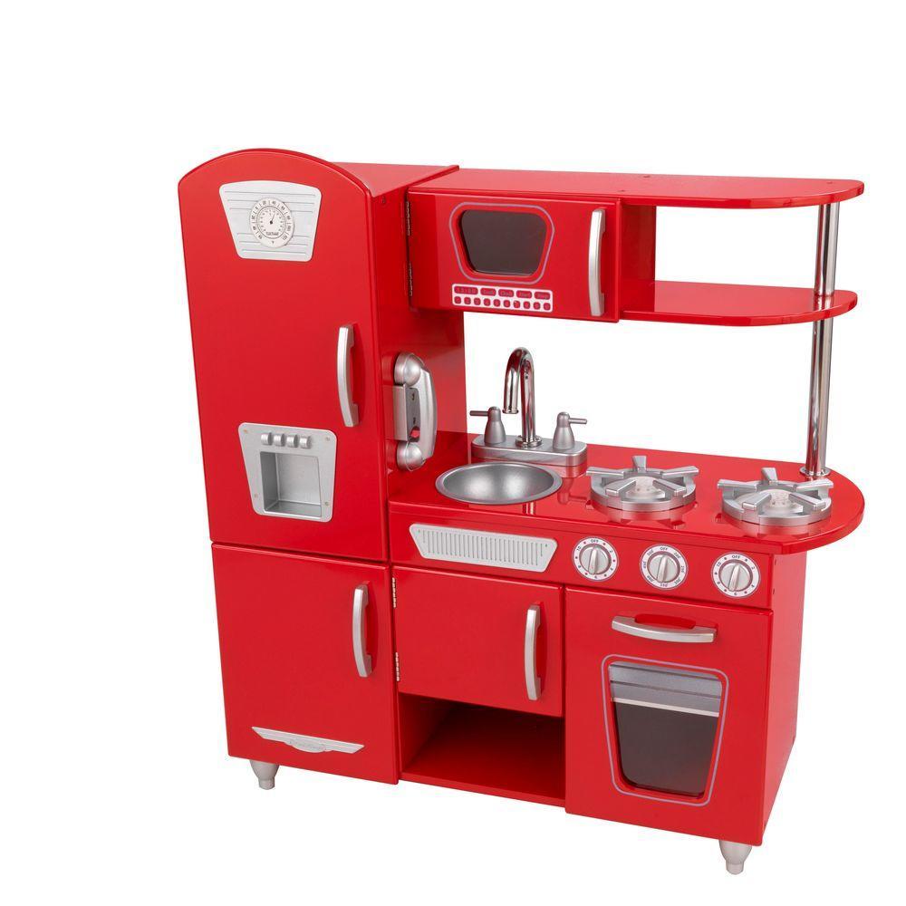 Red  Kitchen Playset