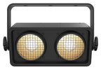 (2) Chauvet Shocker Dual Zone DMX COB LED Blinder StaLights+LED Fogger+Fluid