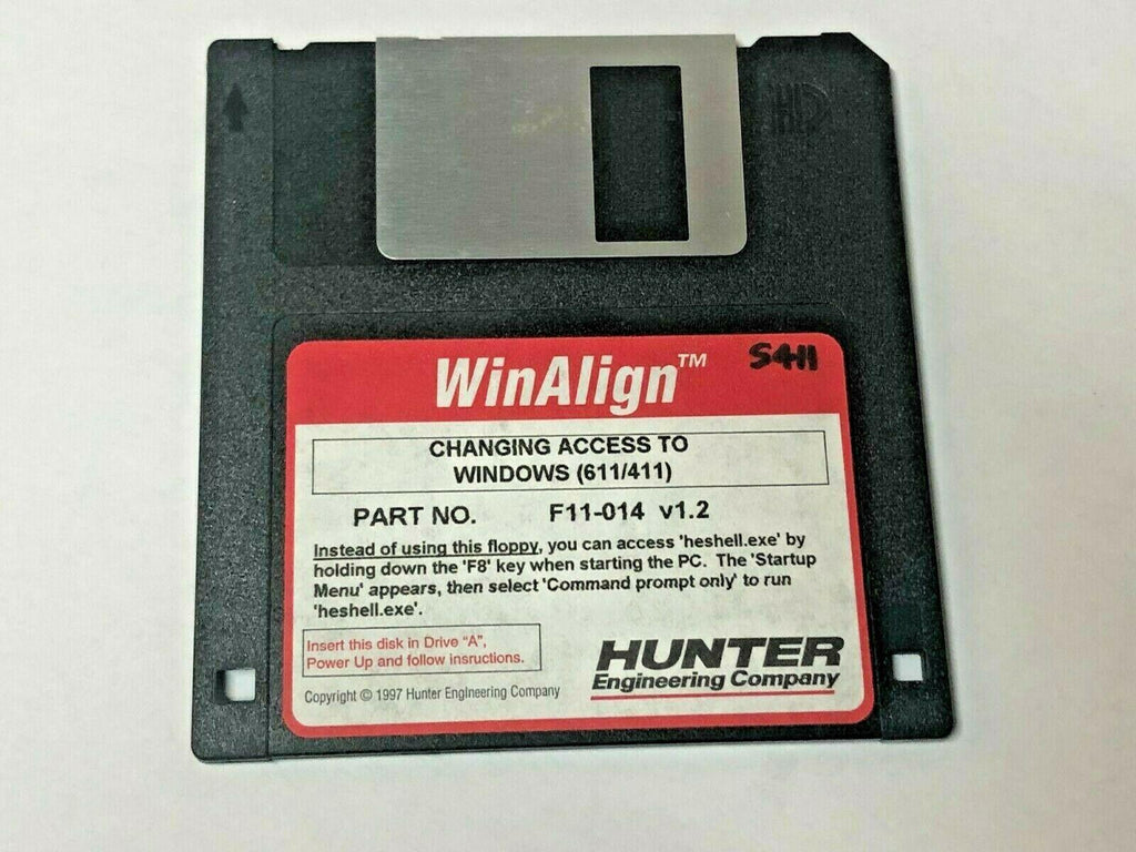 Hunter Engineering WinAlign Alignment Installation & Video CD  Software P-49