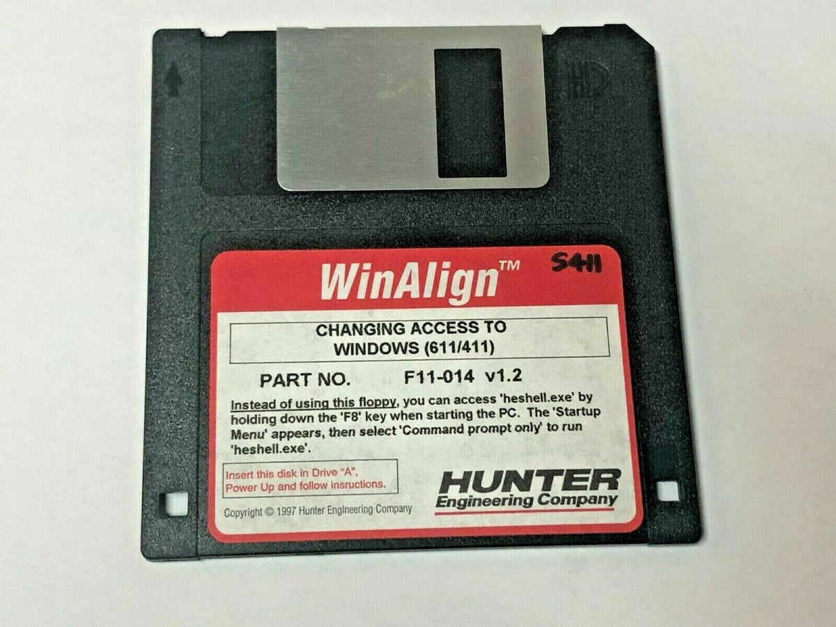 Hunter Engineering WinAlign Alignment Installation & Video CD  Software P-49