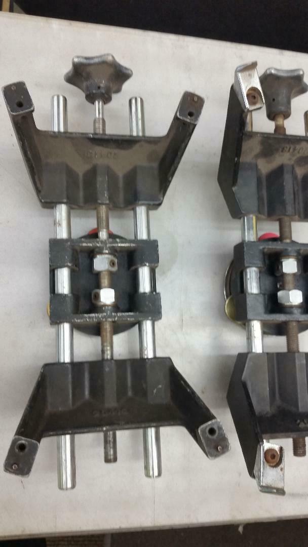 AMMCO Front End Alignment Machine " WHEEL CLAMPS " - Set of 2 FOR PARTS
