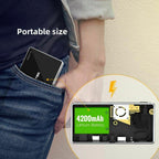 p10 smart android wifi mini pocket pico portable beamer tv led dlp mobile 1080p