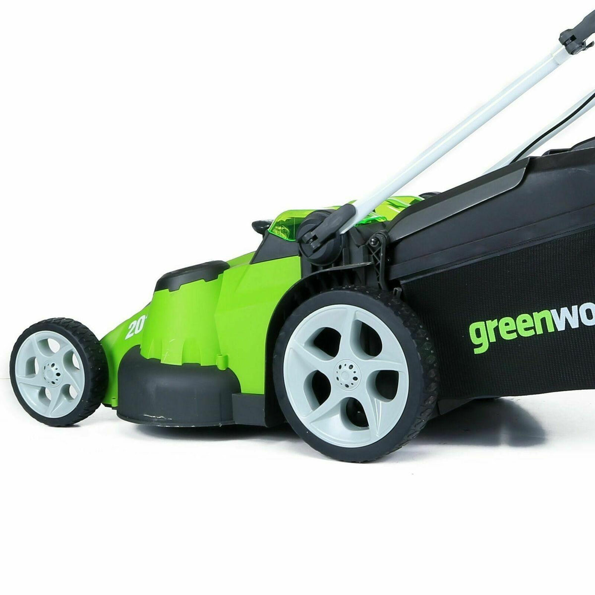 Greenworks 40V 20 inch Cordless Twin Force Lawn Mower, 4Ah & 2Ah Batteries