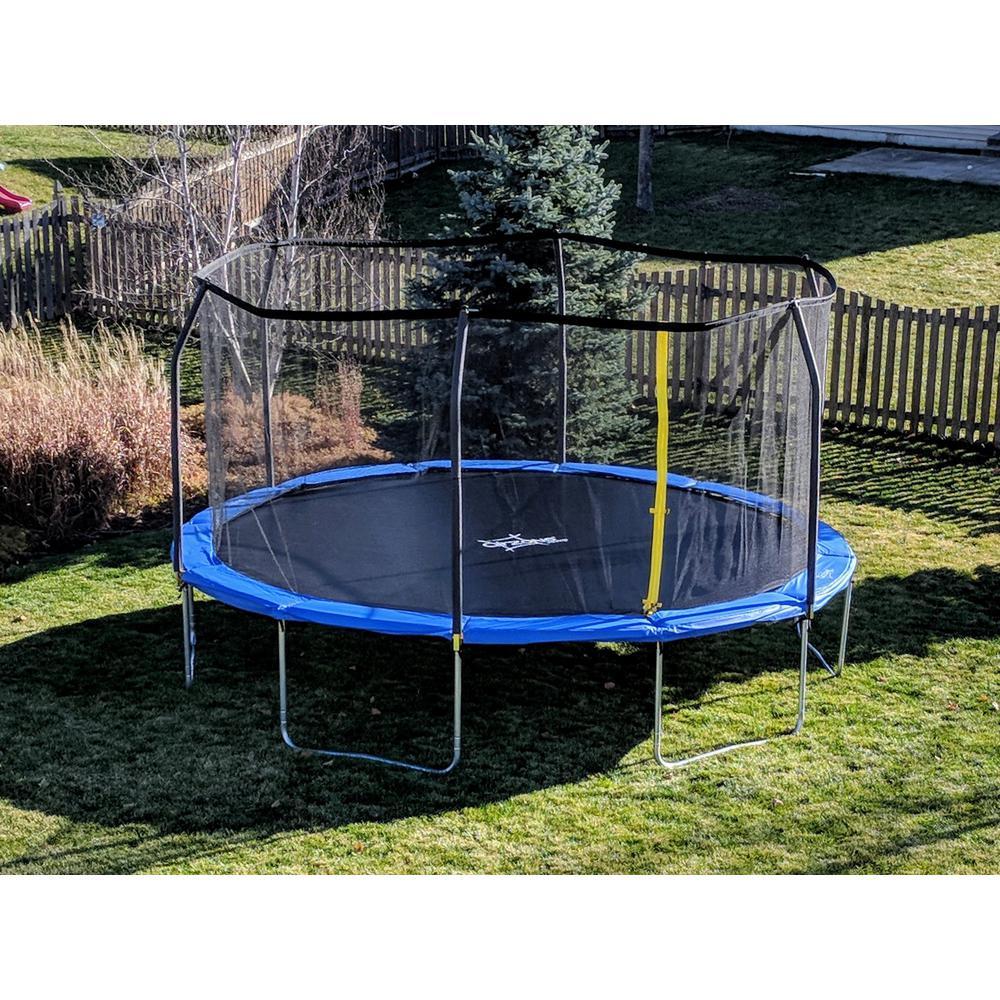 15 ft. Backyard Trampoline with Enclosure Net