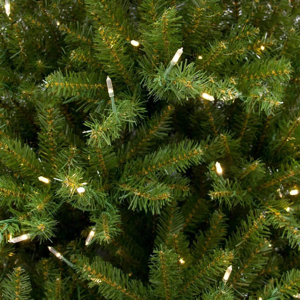 6 ft. Pre-Lit Incandescent Fir Artificial Christmas Tree with 450 Warm White Lights