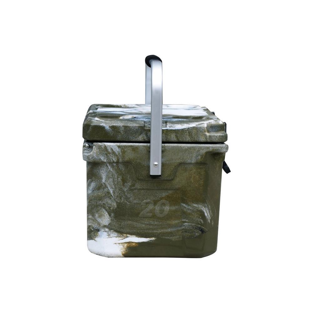 21 qt. 20 l Premium Cooler in Camo Swirl
