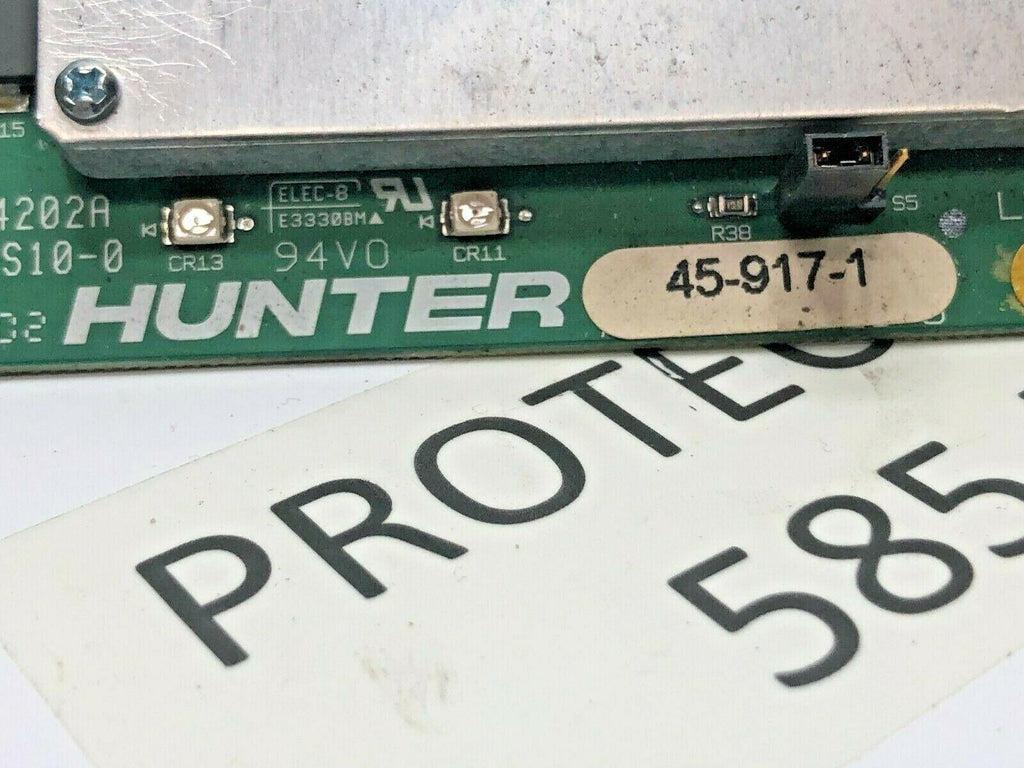 Hunter Alignment Board DSP300 Head 45-814-2 45-917-1 P233