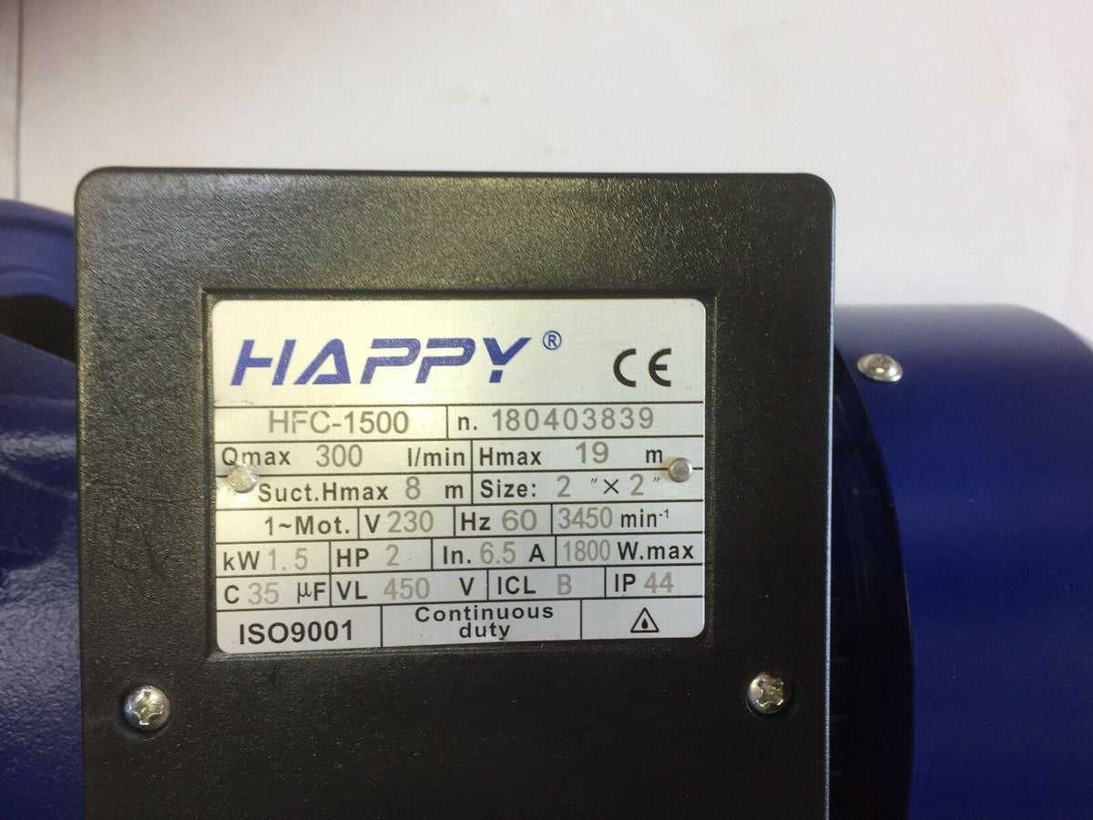 2 hp 230v swimming pool pump with strainer