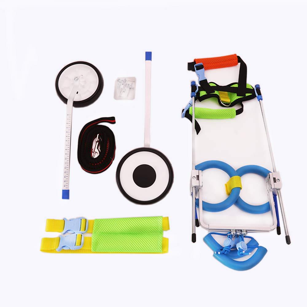 Jump Adjustable Dog Pet Wheelchair for Hind Legs Rehabilitation, 2 Wheels Dog Cart Wheels