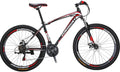 EUROBIKE OBK X1 27.5” Mountain Bike Daul Disc Brakes 21 Speed Mens Bicycle Front Suspension MTB