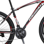 EUROBIKE OBK X1 27.5” Mountain Bike Daul Disc Brakes 21 Speed Mens Bicycle Front Suspension MTB