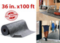 Pig Grippy Floor Mat, 36 in. x100 ft., Black ! GRP36200-BK NEW!
