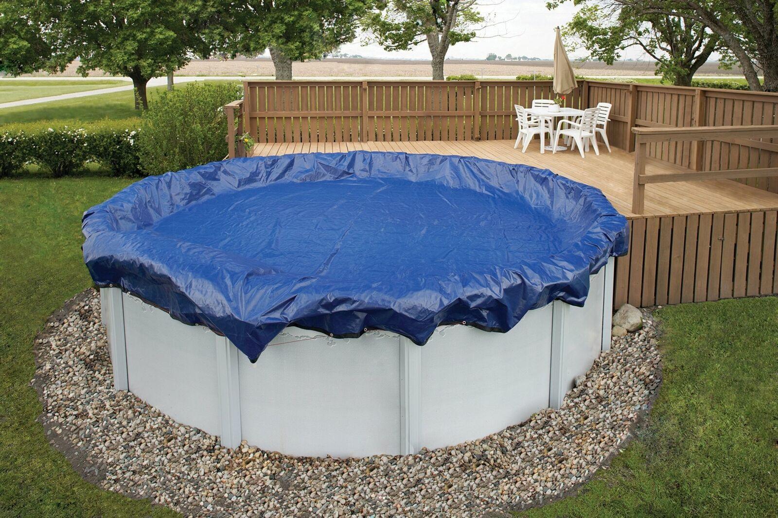 arctic armor above ground swimming pool winter cover in all round or oval sizes