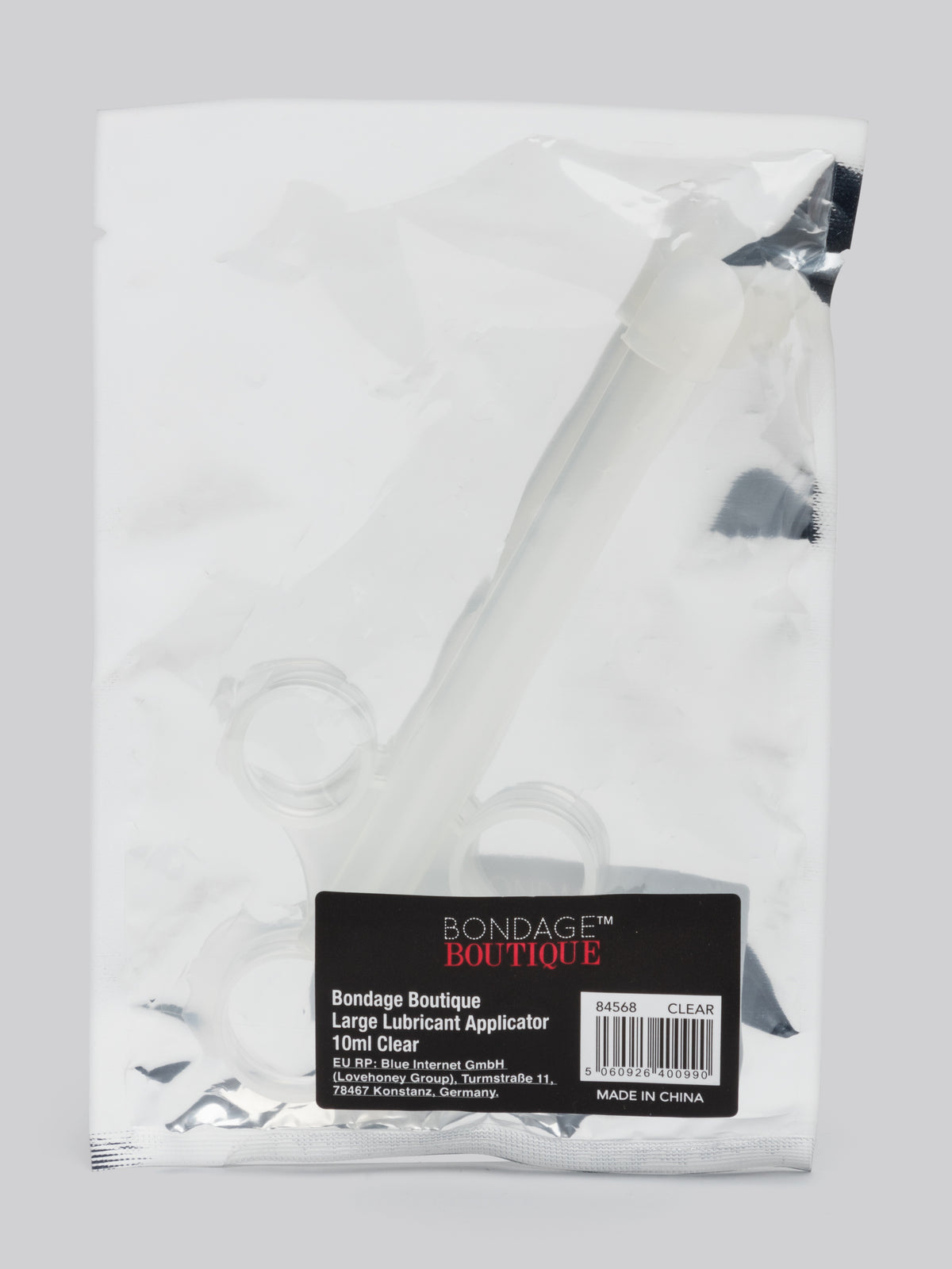 Bondage Boutique Large Lubricant Applicator Syringe 0.3 fl oz,