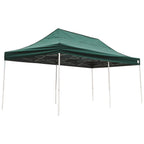 10 ft. W x 20 ft. D Pro Series Straight-Leg Pop-Up Canopy in Green with Innovative Triple-Truss  and StoraBag