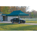 10 ft. W x 20 ft. D Pro Series Straight-Leg Pop-Up Canopy in Green with Innovative Triple-Truss  and StoraBag