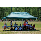 10 ft. W x 20 ft. D Pro Series Straight-Leg Pop-Up Canopy in Green with Innovative Triple-Truss  and StoraBag