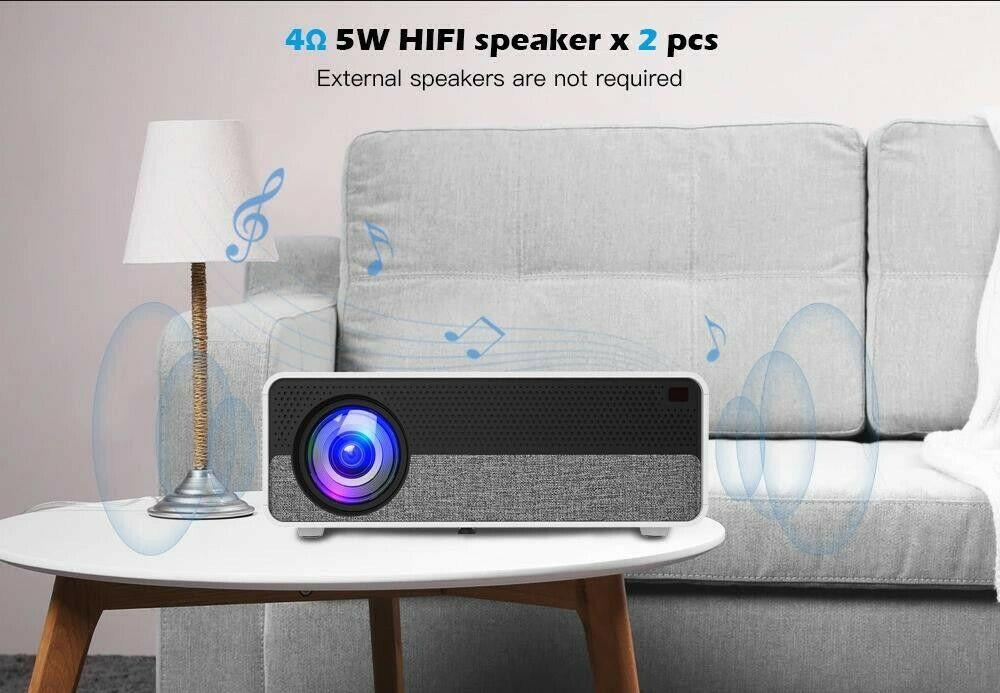 projector wifi bluetooth fhd 4k android system home theater tv tv box ps4