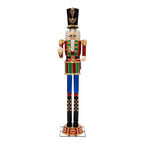 8 ft Giant-Sized Nutcracker Holiday Yard Decoration