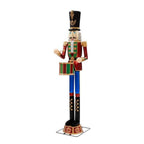 8 ft Giant-Sized Nutcracker Holiday Yard Decoration