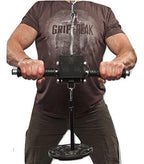Grip Freak 'Slip Grips' Grip Strengthener with Weight Plate Loader