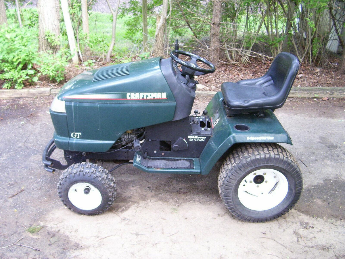 CRAFTSMAN GT EXTRA HEAVY DUTY GARDEN TRACTOR, 22HP :
