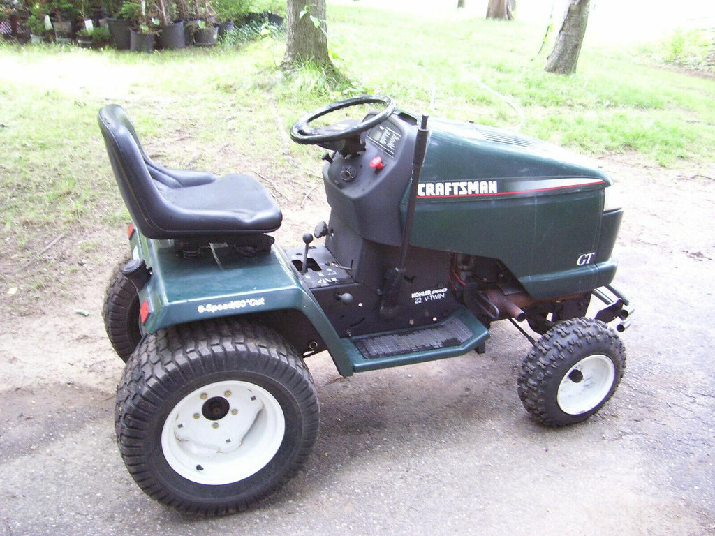 CRAFTSMAN GT EXTRA HEAVY DUTY GARDEN TRACTOR, 22HP :