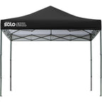 Solo100 10 ft. x 10 ft. Black Straight Leg Canopy