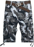 Mens Casual Shorts Workout Fashion Comfy Camo Shorts CamouflaOutdoors Shorts