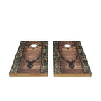 Deer Hunter Wood Cornhole Set