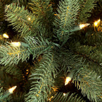 Puleo International 6.5 ft Pre-Lit Glacier Fir Artificial Christmas Tree with 500 UL-Listed Clear Lights