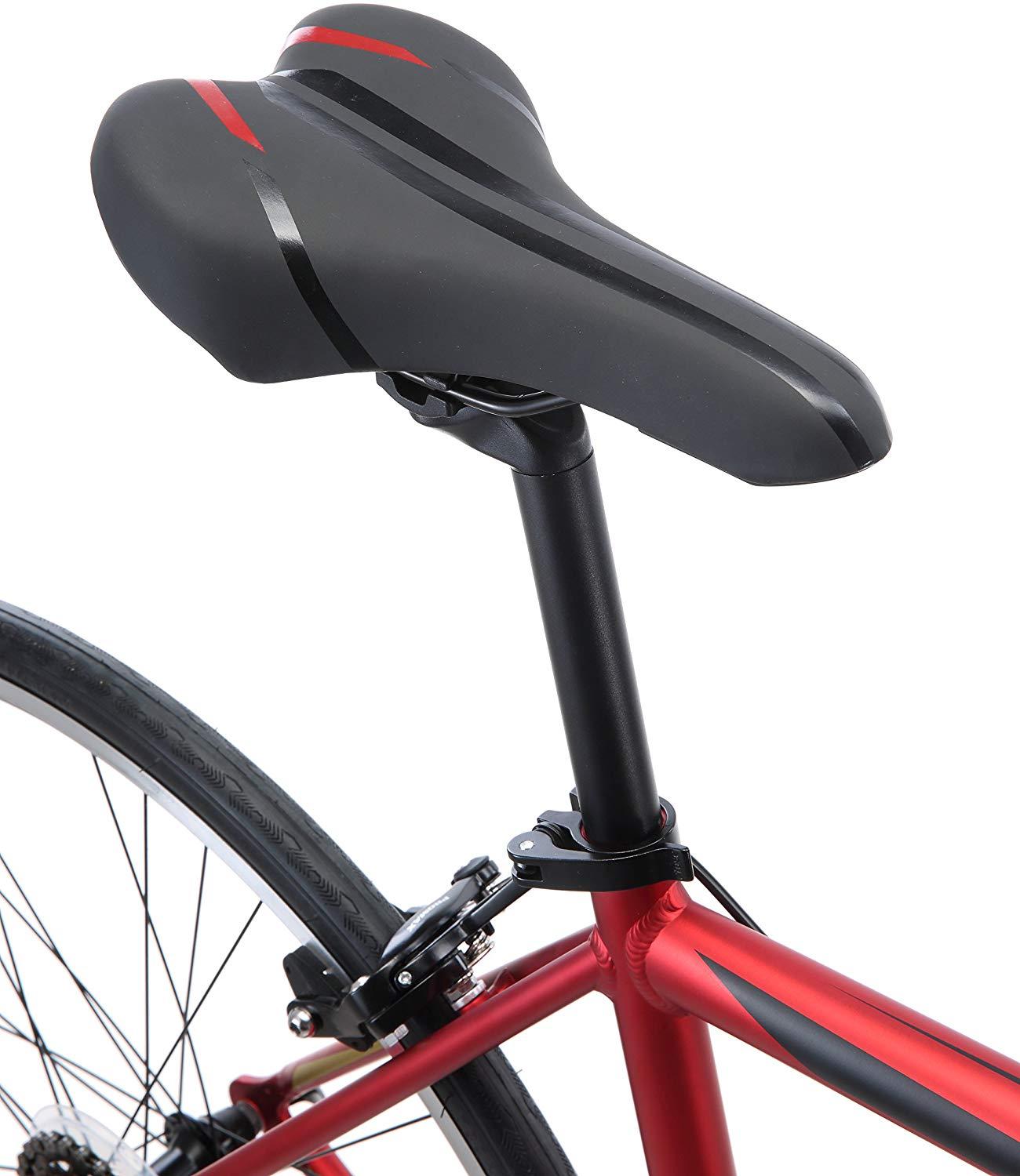 Schwinn Volare 1400 Bicycle-Color:Matte Red,Size:700C,Style:Men's Drop Bar Road