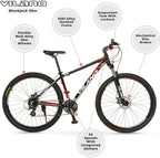 Vilano Blackjack 3.0 29er Mountain Bike MTB with 29-Inch Wheels