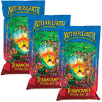 mother earth products terracraft potting soil, all purpose potting soil for all plants, flowers, vegetables and tomatoes, 2 cu. ft., 3-pack, brown