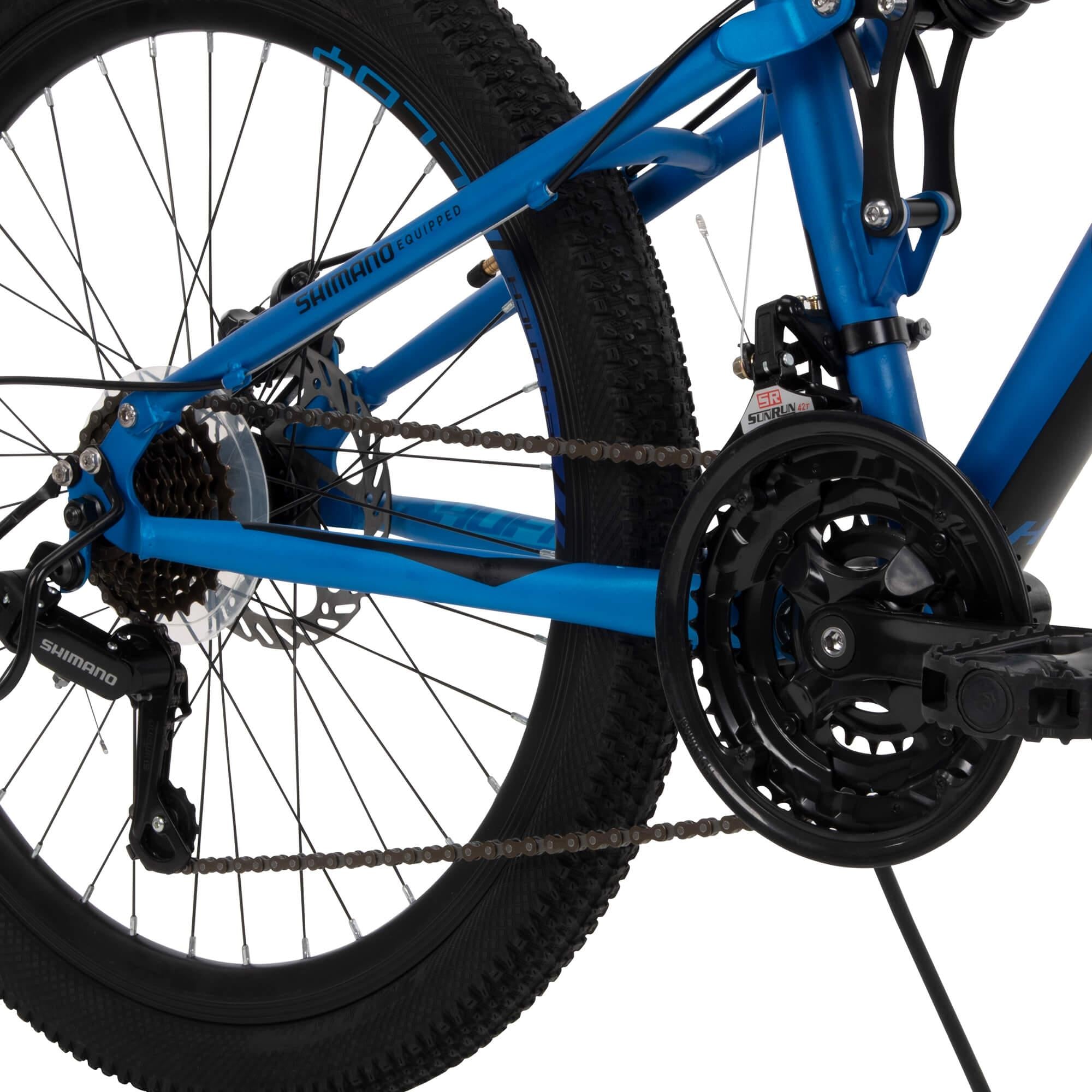 Huffy Oxide 24 Inch Boys Mountain Bike, Blue