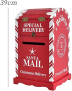 SMYONGPINGLED Lights with Light String Christmas Decorations Red Mailbox Bird House Cabin Indoor and Outdoor for Christmas Party Festival Year Craft Supplies 27 Indoor and Outdoor Waterproof