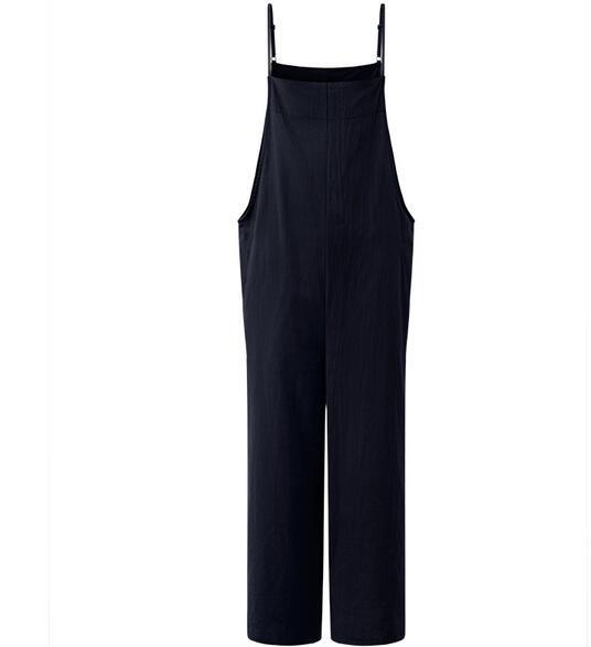 Pants - 2021 Summer Ladies Casual Jumpsuit Long Suspender Overalls Bib Pants