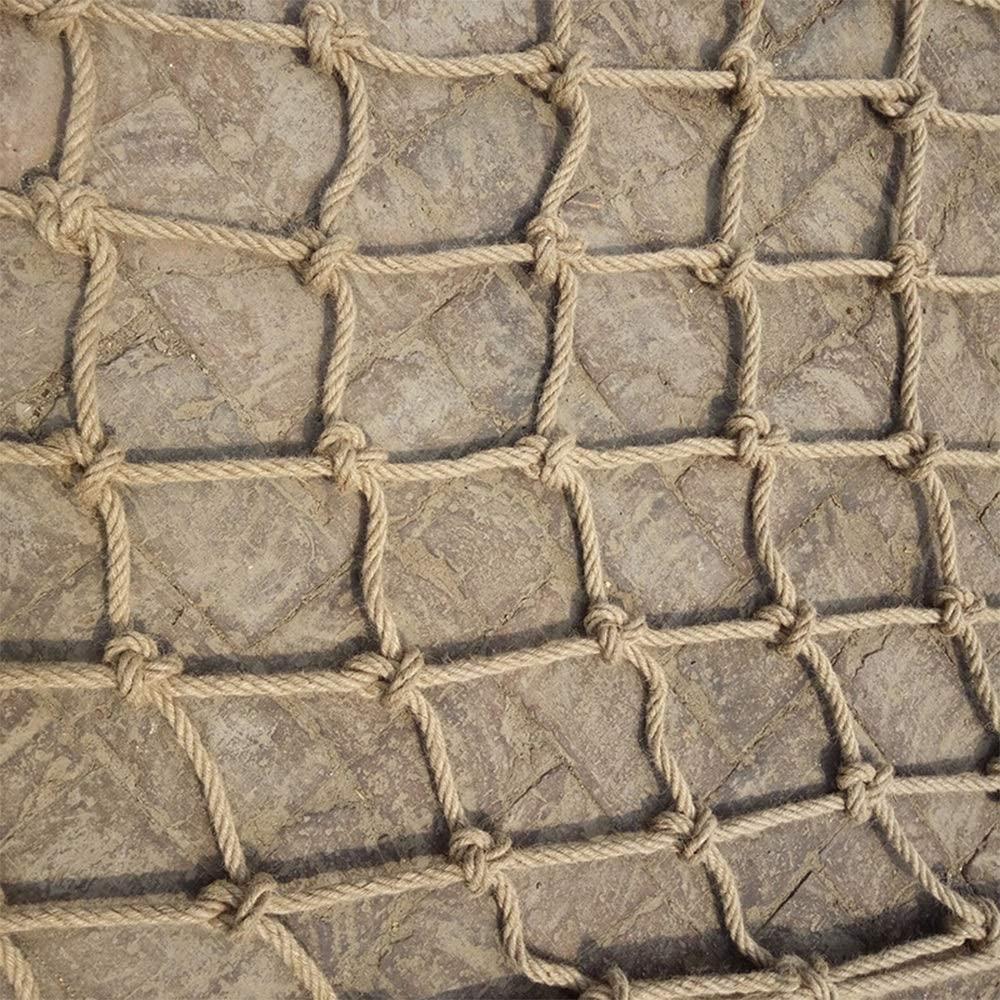 WANIAN Children Safety Anti-Fall Rope Net - Waterproof Hemp Rope Net Children Outdoor Climbing Net Balcony Stairs Garden Protection Net Multi-Size Optional (Size : 19M)