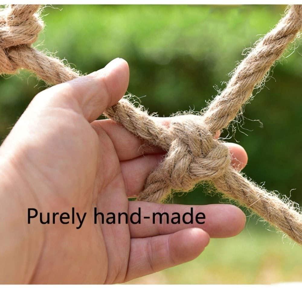 WANIAN Children Safety Anti-Fall Rope Net - Waterproof Hemp Rope Net Children Outdoor Climbing Net Balcony Stairs Garden Protection Net Multi-Size Optional (Size : 19M)