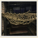 WANIAN Children Safety Anti-Fall Rope Net - Waterproof Hemp Rope Net Children Outdoor Climbing Net Balcony Stairs Garden Protection Net Multi-Size Optional (Size : 19M)