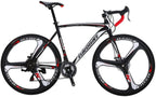 YH-XC550 Road Bike for Men 54cm Frame Bicycle 700C Wheels 21 Speed Dual Disc Brake Urban Commuter Bikes